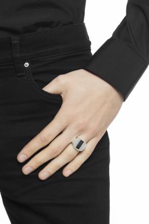 Silver ring with stone, zdjęcie 2 Silver ring with stone od Maison Margiela